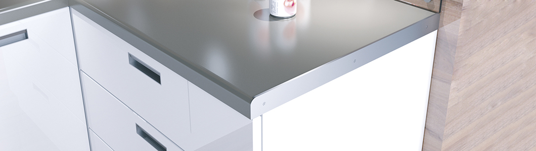 ALUMINUM TRIMS FOR KITCHEN TABLE TOPS